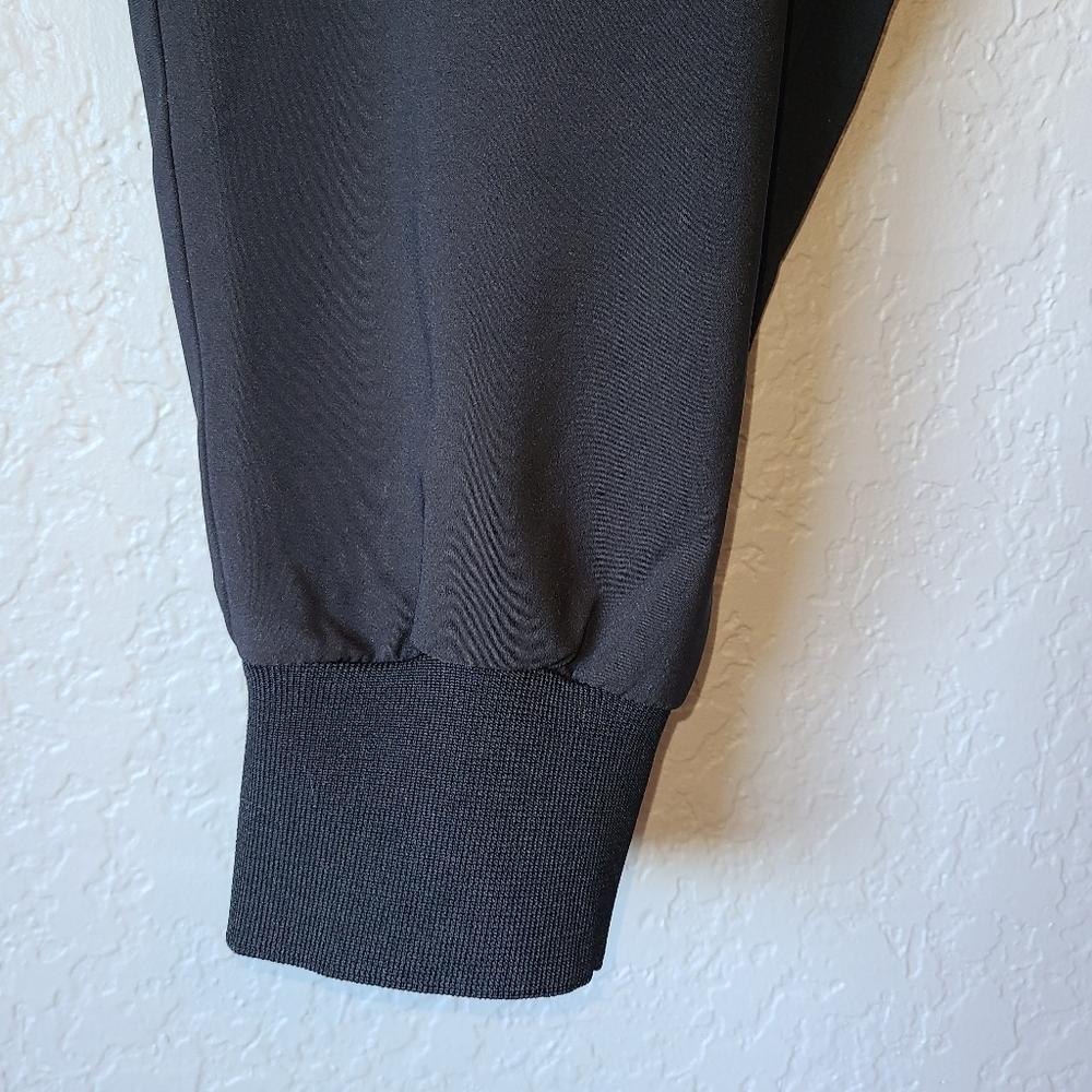 Women's Black Jogger Pants - Picture 4 of 7